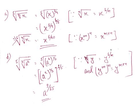 Solved 10 Simplify Write Using Rational Exponents Be Sure To Show