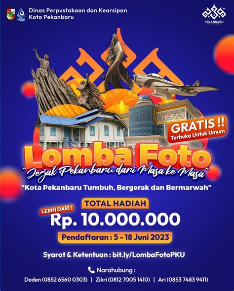 Dispusip Gelar Lomba Foto Jejak Pekanbaru Dari Masa Ke Masa Dinas