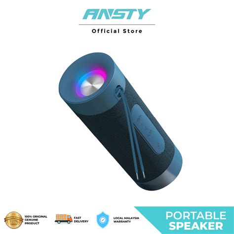 Portable Speaker Ansty HF-001 Bass Sound | Shopee Malaysia