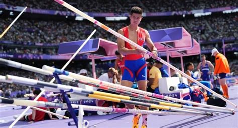 EJ Obiena Places Joint Third In Athletissima