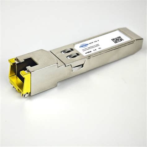 1000BASE-T SFP Compatible RJ-45 100m Copper SFP Transceiver Module