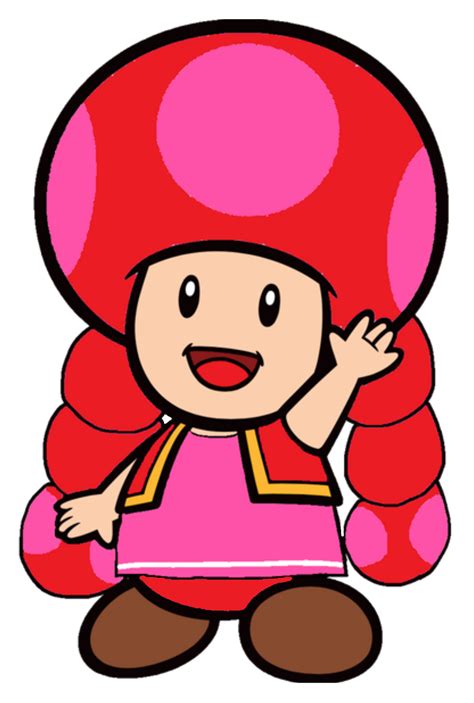 Super Mario Fire Toadette 2d By Joshuat1306 On Deviantart