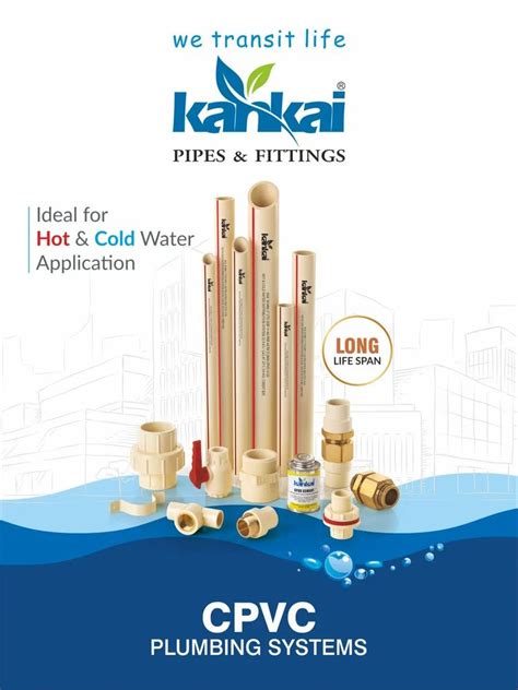 CPVC PIPE FOR HOT WATER at Rs 162 piece सपवस पन क पइप in Rajkot ID 2852802454033