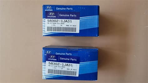 Klocki hamulcowe Hyundai Oe 583021Ja31 Zestaw Klocków Hamulcowych 58302 ...