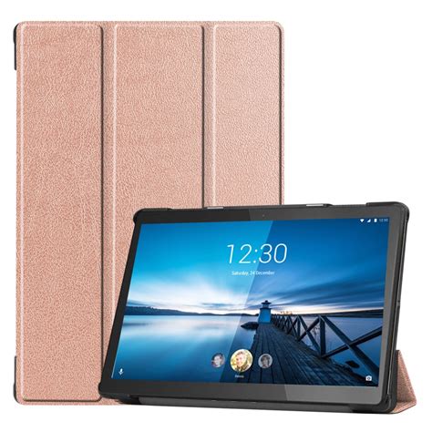 Lenovo Tab M10 Gen 1 Fhd Rel Tb X605fc Skal Rose Guldfärgad