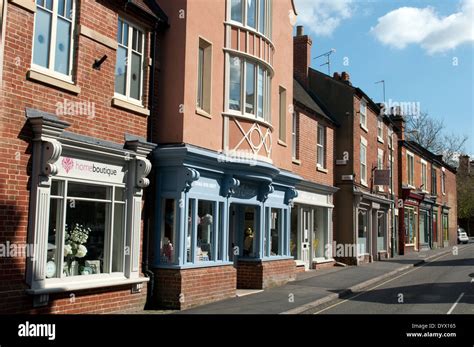 Melbourne town centre, Derbyshire, England, UK Stock Photo - Alamy