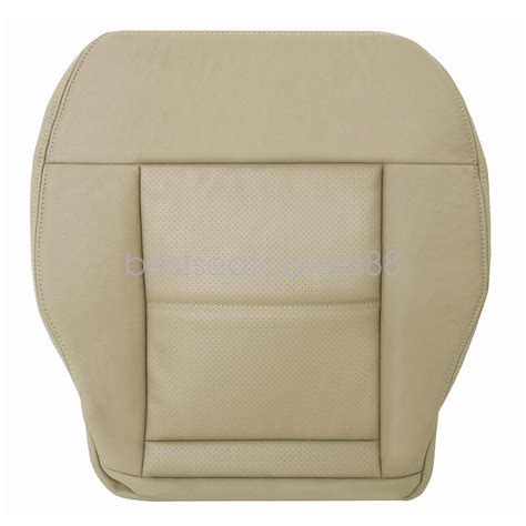 2010 2011 2014 Fits Mercedes Benz E350 E550 Driver Bottom Leather Seat Cover Tan Ebay