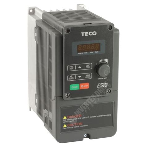 Teco E510 IP20 0 75kW 400V 3ph AC Inverter Drive DBr C2 EMC AC