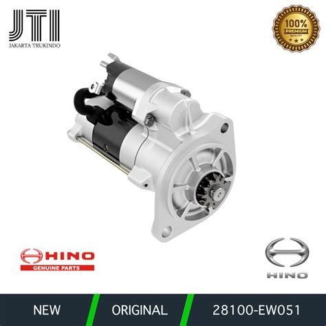 Jual Starter Assy Dinamo Starter Hino Fm Jd Ew