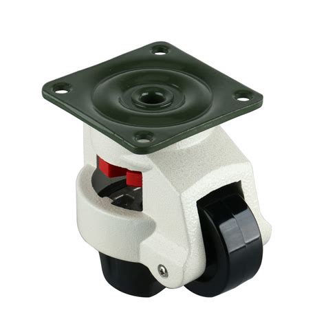 Pack Gd F Leveling Casters For Large Equipment Nylon Wheel And Nbr