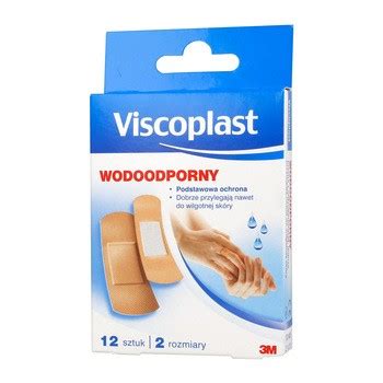 Viscoplast Wodoodporny zestaw plastrów 12 szt aptelia pl