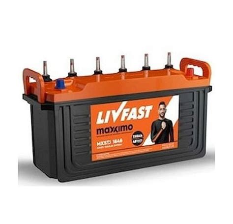 Livfast Maxximo Mxstj Tall Tubular Battery Ah At Rs In