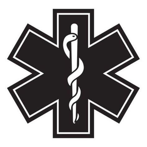 Emt Decal First Responder Sticker Firefighter Paramedic Vinyl Sticker