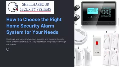 PPT How To Choose The Right Home Security Alarm System For Your Needs