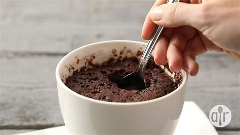 Easy Microwave Chocolate Mug Cake Recipe With Video