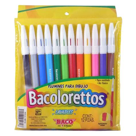 Plumines Baco De Colores Paquete Con Piezas Pedidos