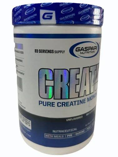 Gaspari Nutrition Pure Creatine Monohydrate, Packaging Size: 500gm at ...