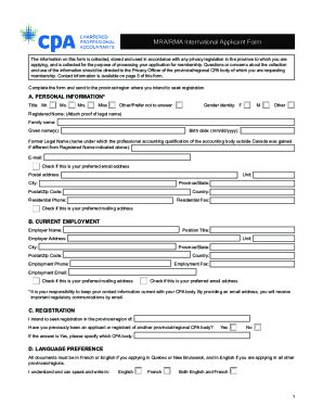 Fillable Online Licence Application Form For Affiliates Fax Email