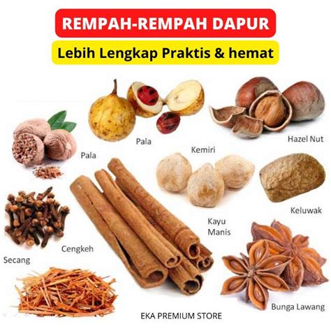 Jual Serbuk Rempah Rempah Bumbu Dapur Masak 1 KG Bubuk Lengkap Murni