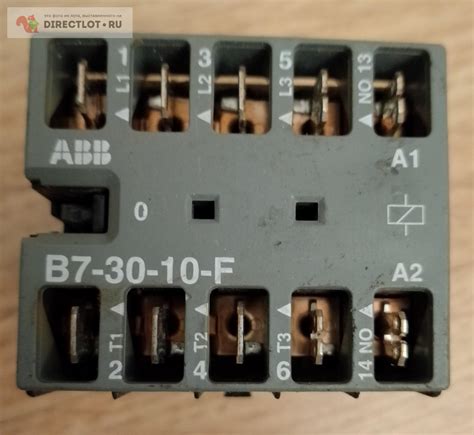 Мини-контактор ABB B7-30-10-F купить в Санкт-Петербурге цена 900 Р на ...