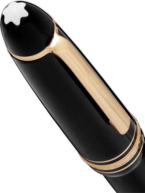 MONTBLANC Meisterstück LeGrand Resin and Gold Plated Fountain Pen for