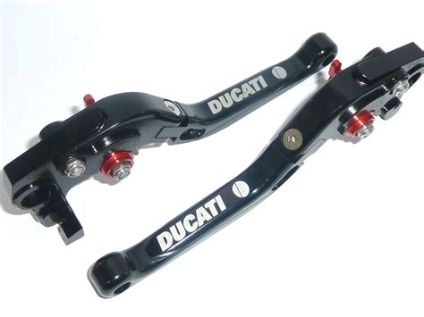 Ducati ST2 ST4 ST4S FOLDING BRAKE CLUTCH LEVERS SET ROAD RACE TRACK