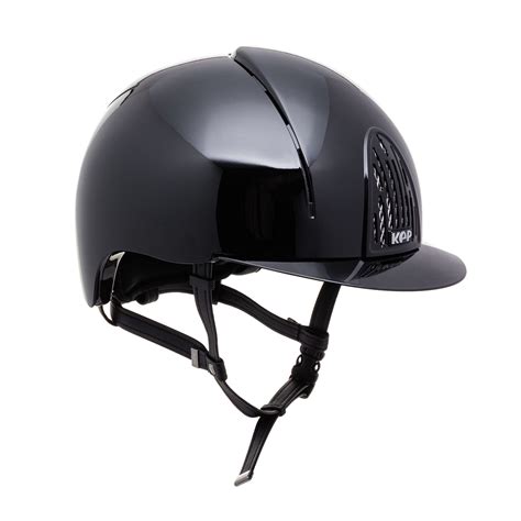 KEP ITALIA SMART EQUESTRIAN HELMET POLISH BLACK EQUISHOP Equestrian Shop