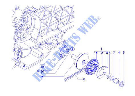 Puleggia Motrice Per Vespa Lx T E Piaggio Vespa Gilera