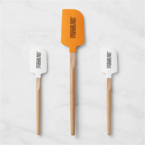 Peanuts Halloween Fsc Wood Spatulas Set Of Williams Sonoma