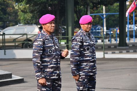 Prajurit Pasmar Ikuti Entry Briefing Dankormar Kepada Prajurit