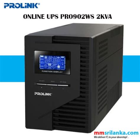 Prolink ONLINE UPS 2KVA