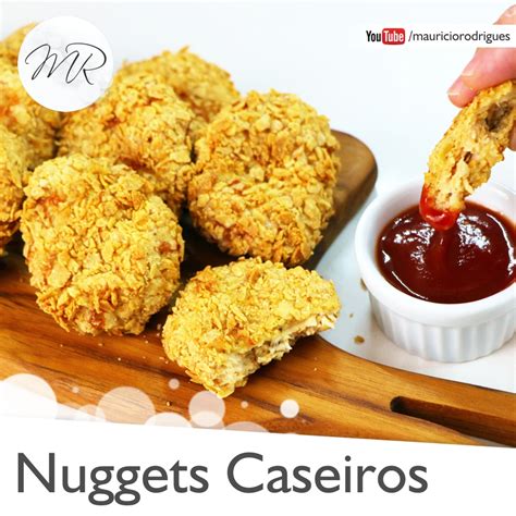 V Deo Nuggets Caseiros Na Airfryer Fritadeira Sem Leo Receitas