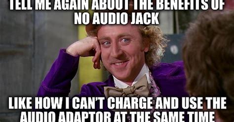 After Apple Announces The Iphone 7 Without An Audio Jack Imgur