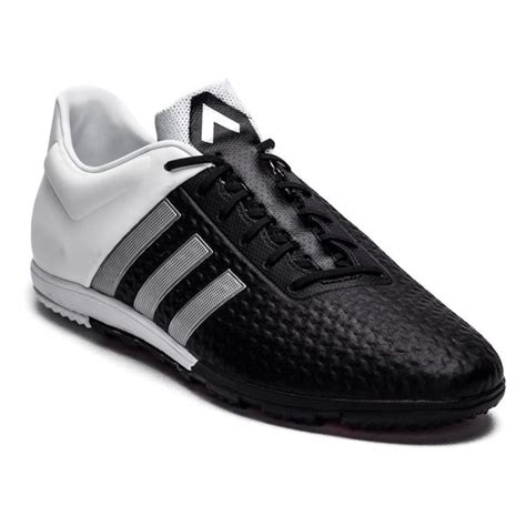 Adidas Ace Primeknit Cage Tf Core Black Matte Silver White