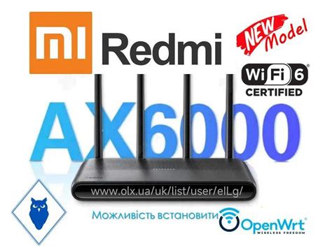 Redmi AX6000, Router WIFI 6: 3 610 грн. - Периферійні пристрої Київ на Olx