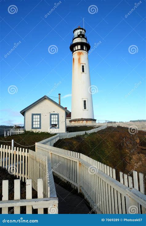 Big Sur Lighthouse stock image. Image of blue, landscape - 7069289