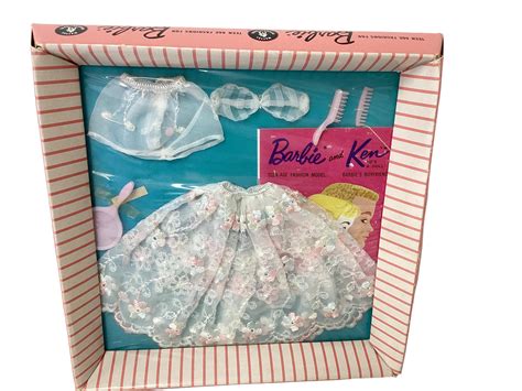 Lot NRFB Beautiful Barbie Floral Petticoat Lingerie MIB