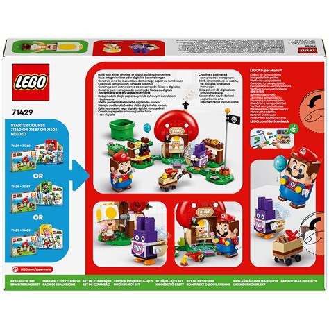 Lego Super Mario Nabbit At Toad S Shop Expansion Set