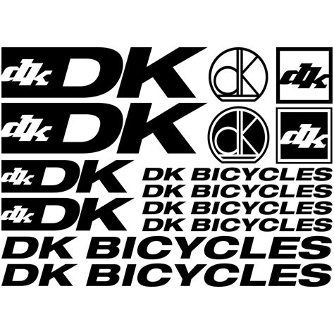 Kit Stickers Vélo Dk Bicycles Des Prix 50 Moins Cher Quen Magasin