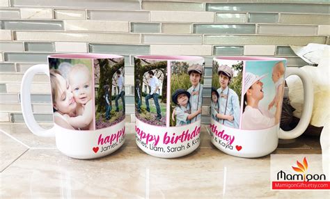 Personalized Mug With Photo, Birthday Mug, Happy Birthday Photo Mug ...