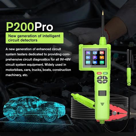 V Power Probe Kit Smart Hook Topdiag P Pro Circuit Multimeter