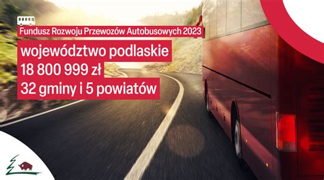 Prawie Mln Z Dla Podlaskich Samorz D W Na Przewozy Autobusowe