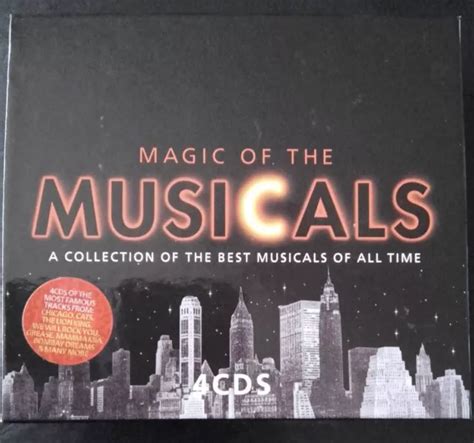 VARIOUS ARTISTS Magic Of The Musicals 4x Coffret CD Bande