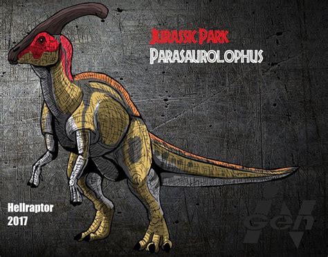 Jurassic Park Parasaurolophus New Art By Hellraptor On Deviantart Jurassic World Dinosaurs