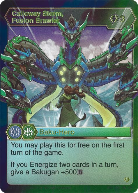 Calloway Storm Fusion Brawler The Bakugan Wiki