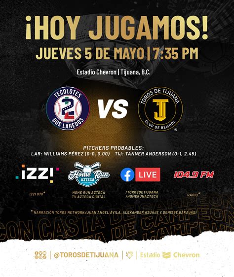 Toros De Tijuana 🏆 On Twitter ¡juego Decisivo En El Duelo De