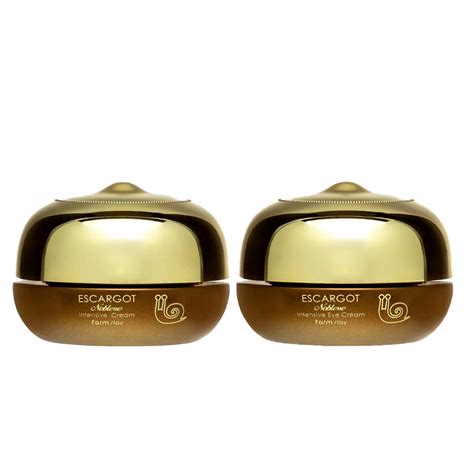 farmstay escargot noblesse intensive cream 50g, intensive eye cream 50g ...