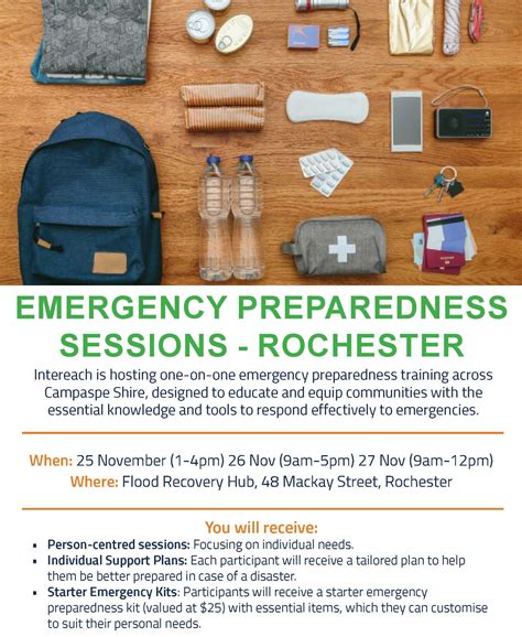 Intereach To Equip Vulnerable With Emergency Preparedness Skills