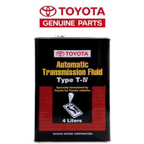 Toyota Automatic Transmission Fluid Atf Type T Iv Liters Shopee