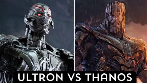 Ultron Vs Thanos Who Would Winultronvsthanos Ultron Thanos Youtube